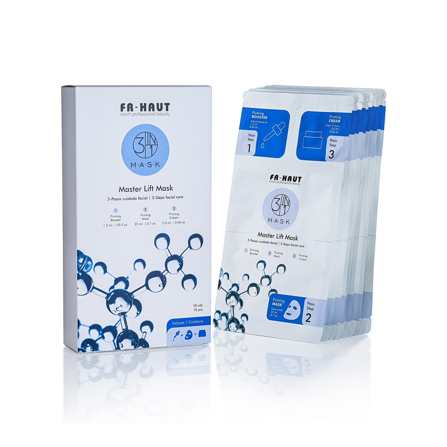 3 in 1 Master Lift Mask, 10 pcs
